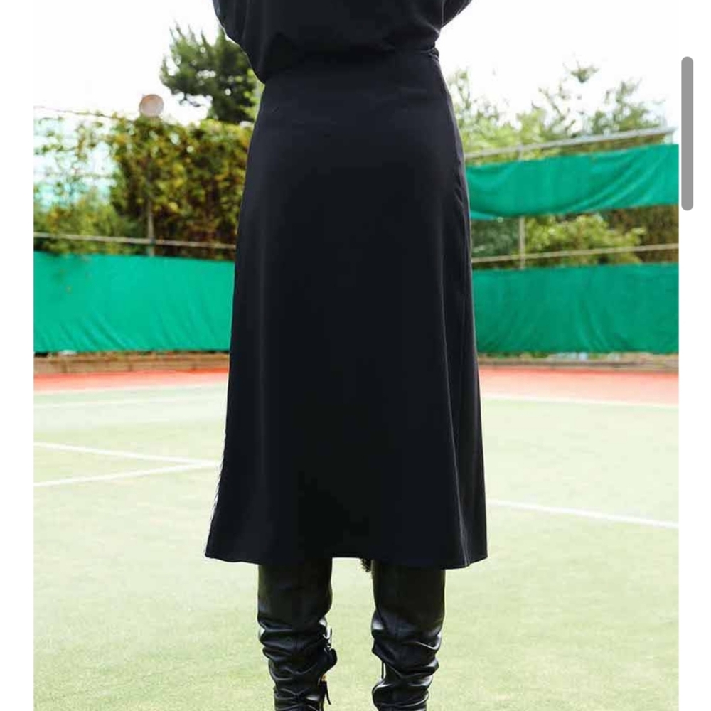 Scottish Jacquard Fringe Skirts from Korean Designer, Oui Mais Mon - Picture 7 of 9